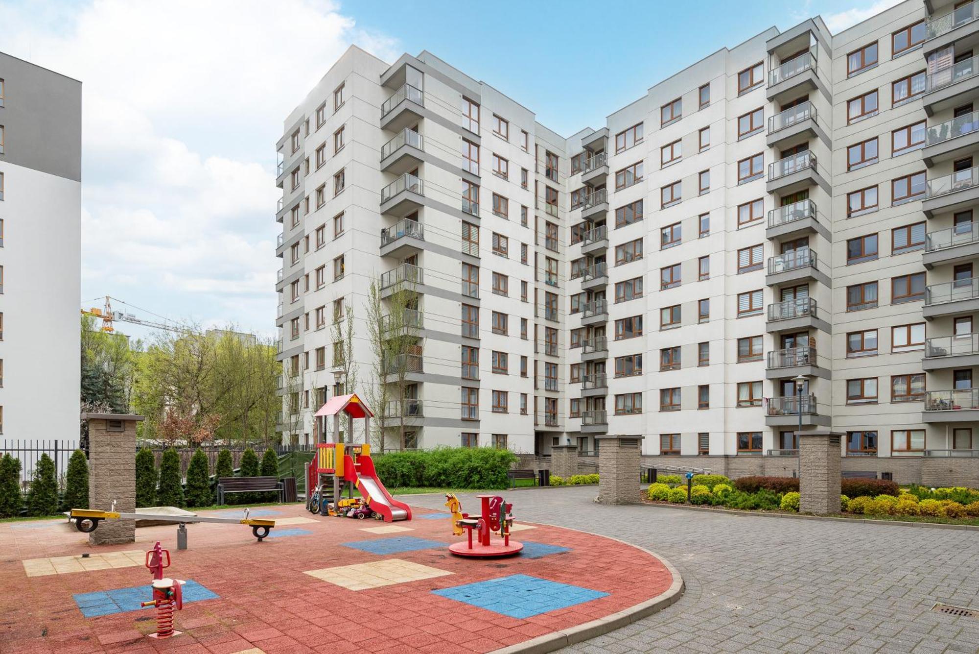 Aleja Krakowska Comfy Apartment Warschau Exterior foto