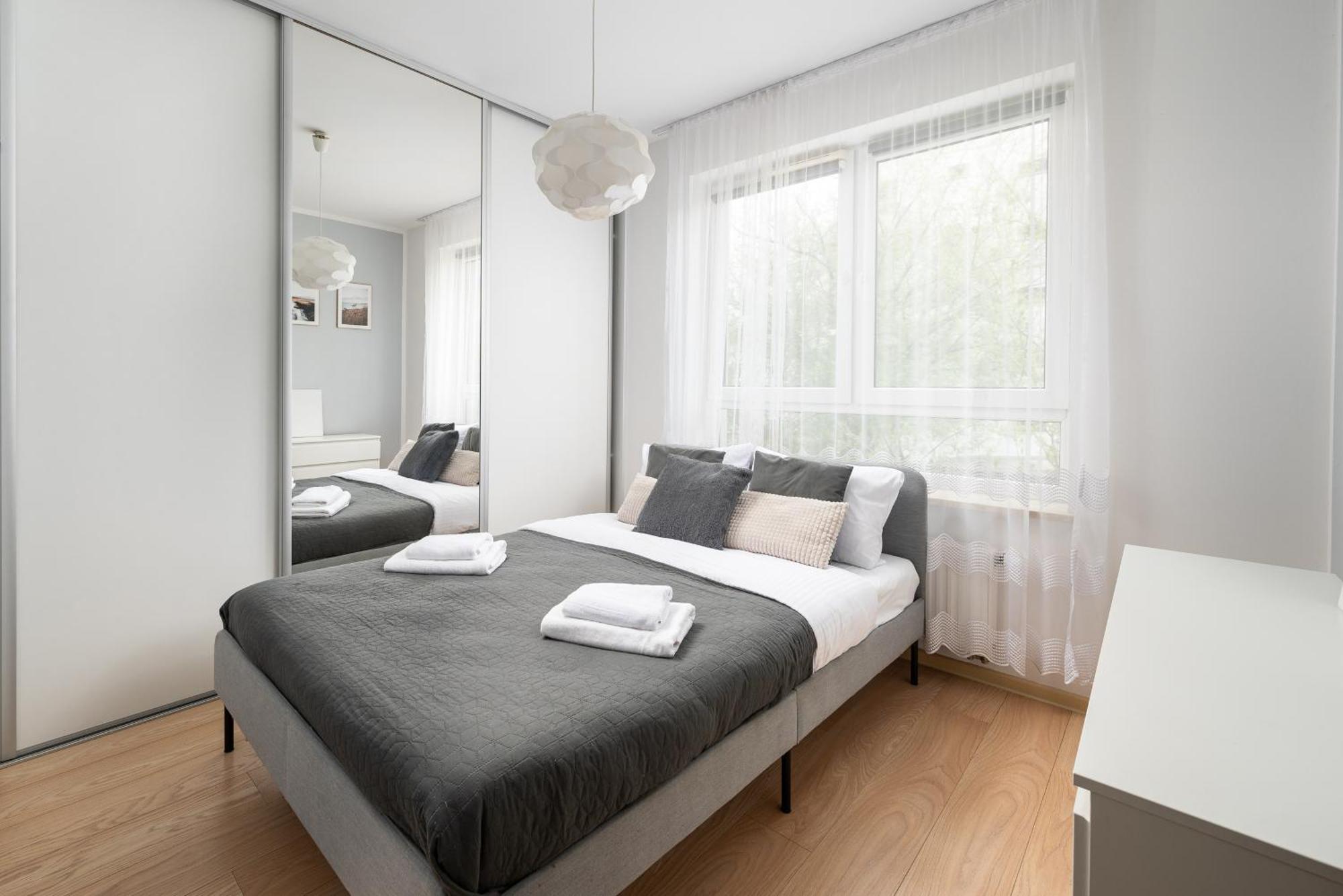 Aleja Krakowska Comfy Apartment Warschau Exterior foto